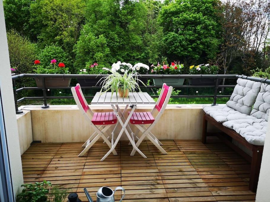Appartement Centre Avec Balcon Parking Prive Orleans Ngoại thất bức ảnh